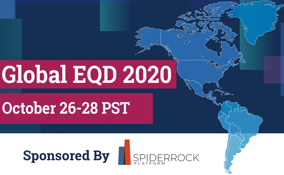 Join us for Global EQD Virtual Conference, Oct. 26-28