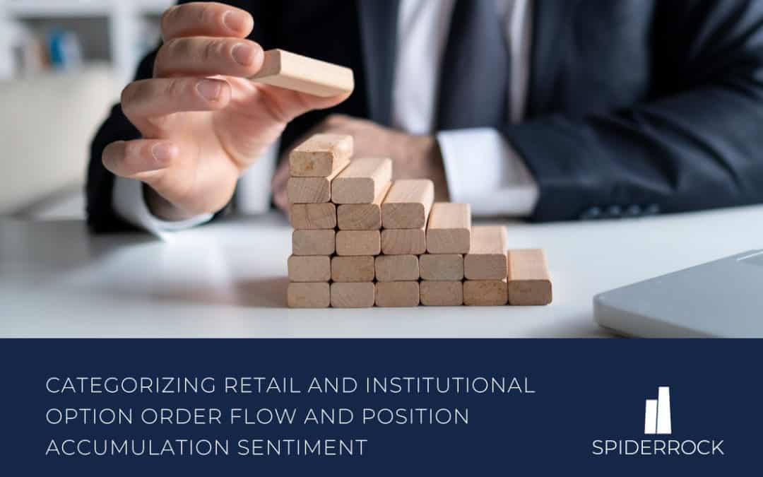 Categorizing Retail and Institutional Option Order Flow and Position Accumulation Sentiment