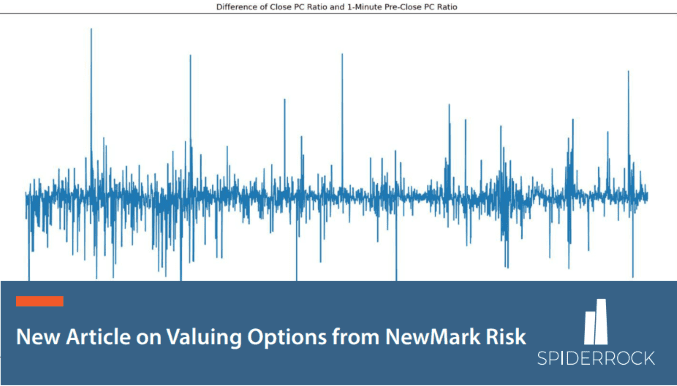 New Article on Valuing Options from NewMark Risk