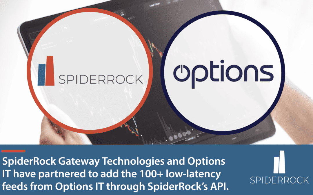 SpiderRock Data & Analytics Expands Market Data Feeds Offering by Partnering with Options IT