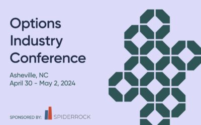 SpiderRock to Attend 2024 Options Industry Conference